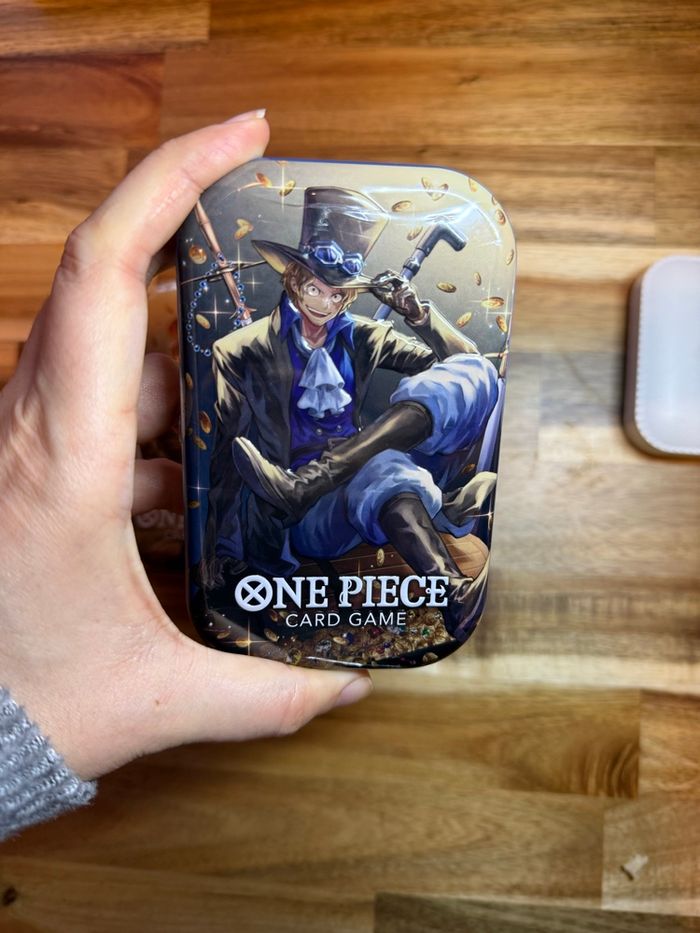 Duo tin one piece op-13 FR - Lot 24 cartes et 2 cartes promo - photo numéro 3