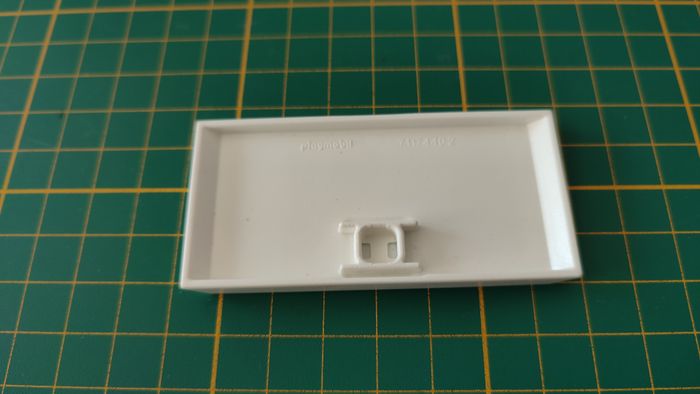 Panneau de signalisation + autocollant référence 30030812 pièce détachée Playmobil #D44 - photo numéro 2