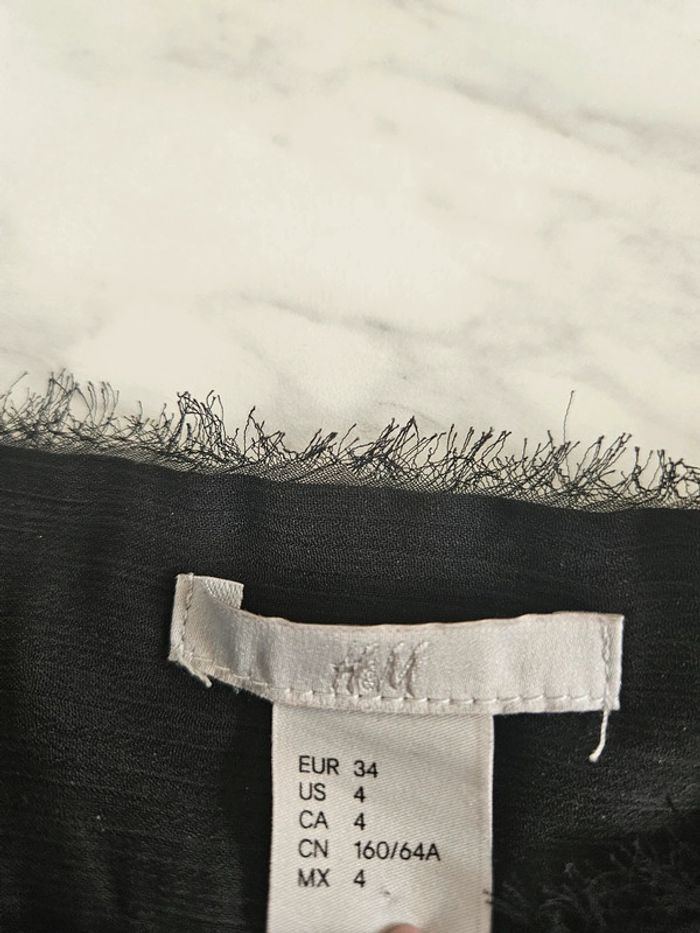 H&M jupe noir taille 34 - photo numéro 5