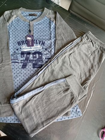 Pyjama d'hiver homme Avec étiquette