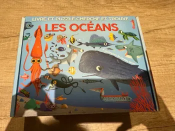 Coffret livre et puzzle cherche et trouve