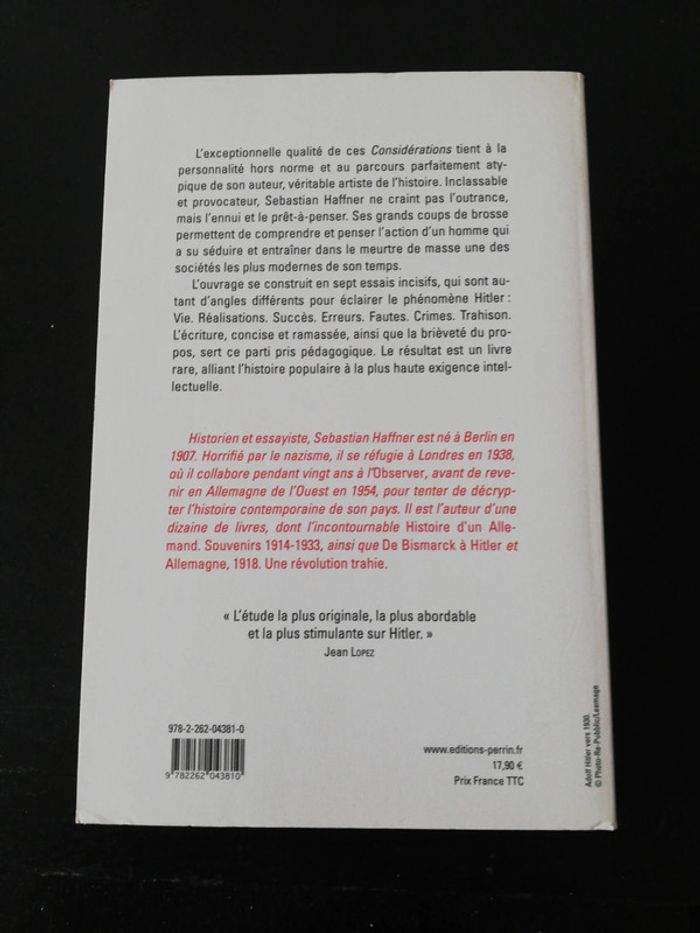 Considération sur Hitler - photo numéro 2