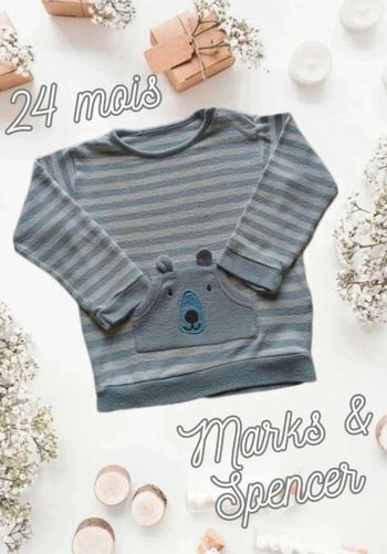 Pull Marks & Spencer garçon 24 mois 90 cm