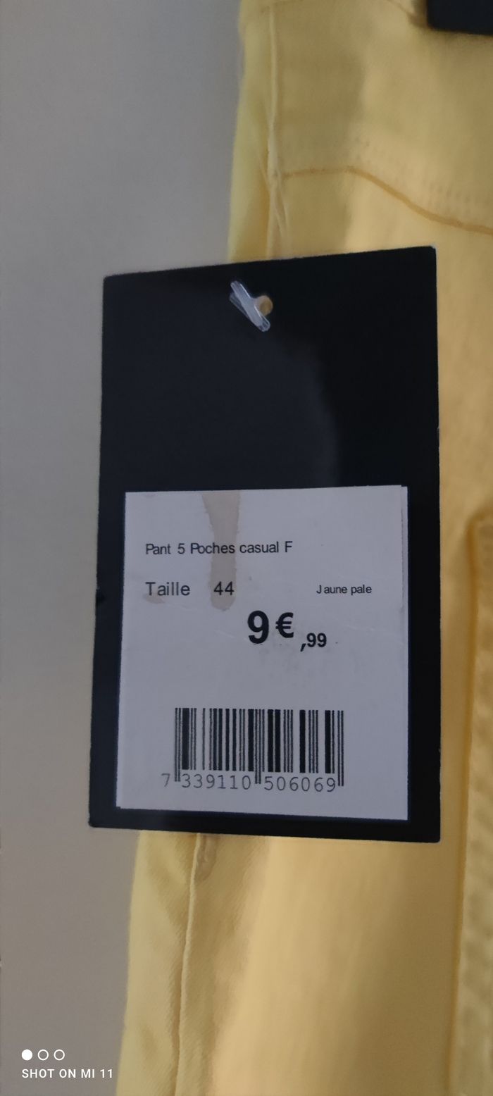 Jegging jaune neuf T44 - photo numéro 4