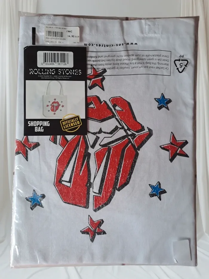 Sac Rolling Stones 40×36cm - photo numéro 2