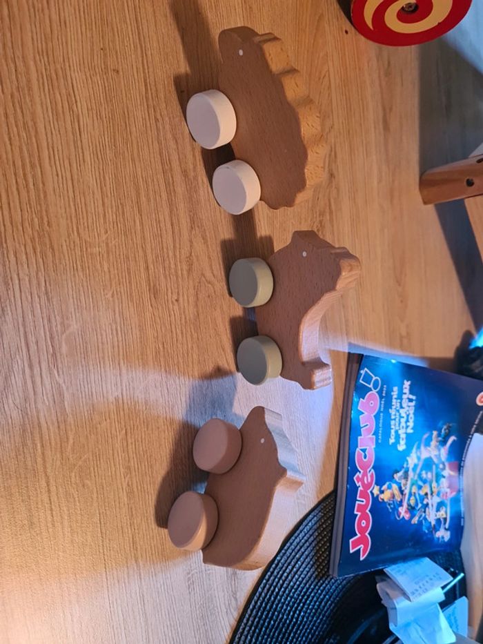 Lot animaux en bois