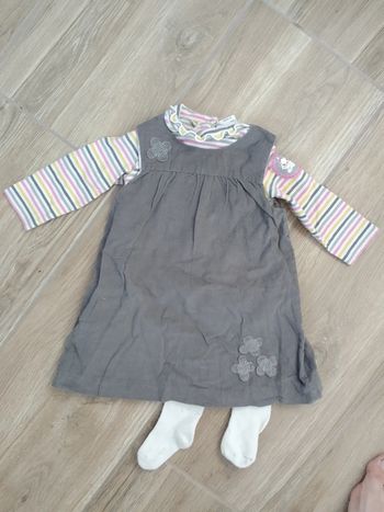 Robe fille Okaïdi 6 mois