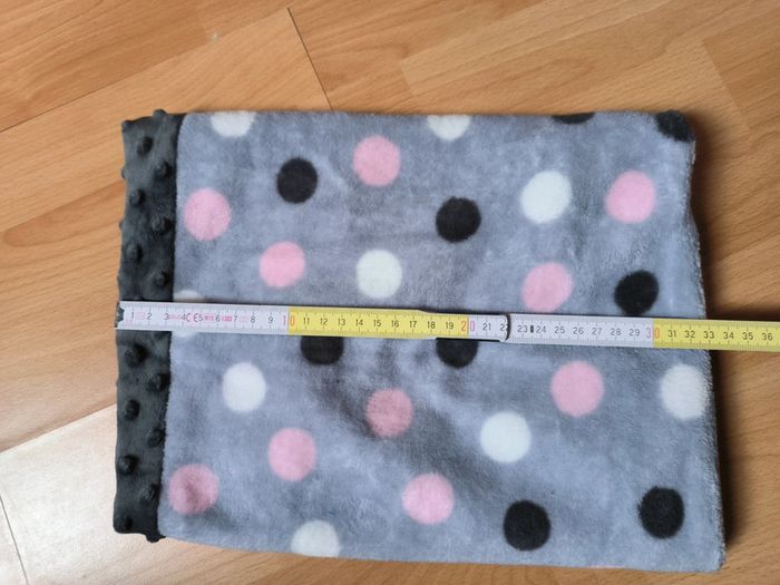 Snood gris et rose - photo numéro 3