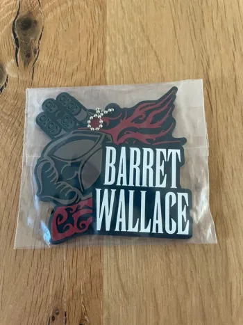 Final Fantasy - Porte Clés Caoutchouc Barret Wallace 7 cm
