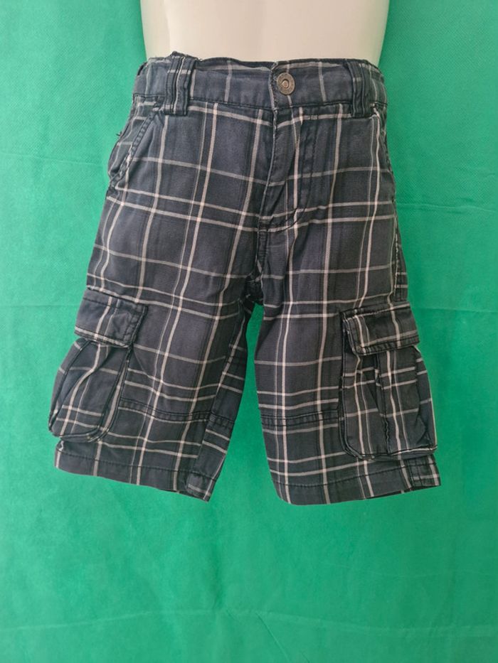 Short cargo carreaux 3 ans Creeks - photo numéro 2