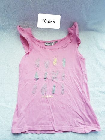 Débardeur new basic 10 ans