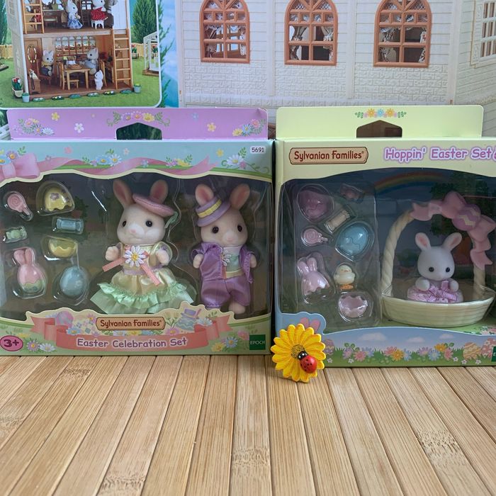 Ensemble Pâques sylvanian families