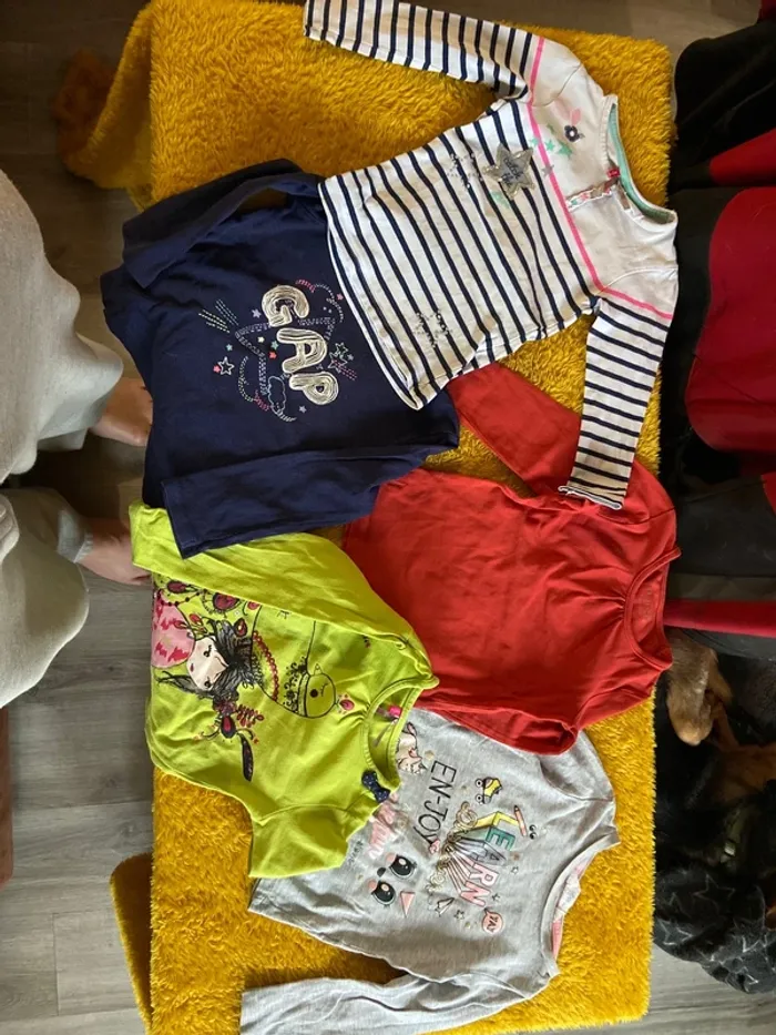 Lot t shirt manche longue 2 ans - photo numéro 8