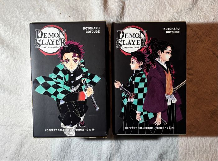 👹 Intégrale Manga Demon Slayer (Tomes 1 à 23) + 2 Coffrets Collector - photo numéro 6
