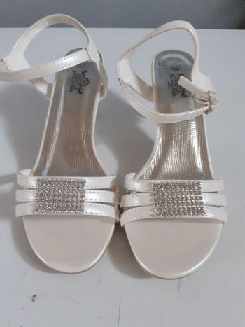 Escarpins à Talon Blanc