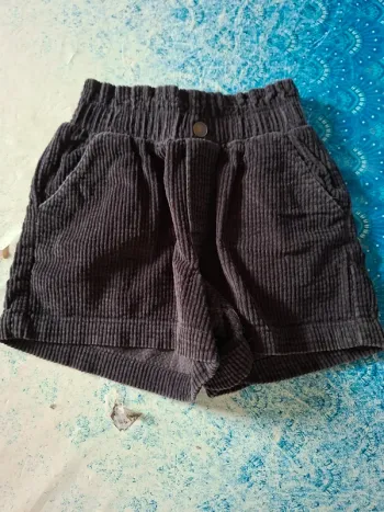 Short velours 10 ans kiabi