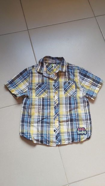 Chemise manche courte 8 ans