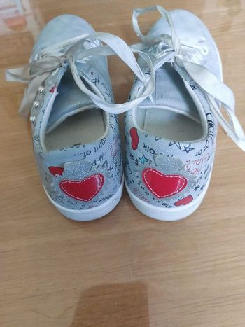 Basket fille cœur 34