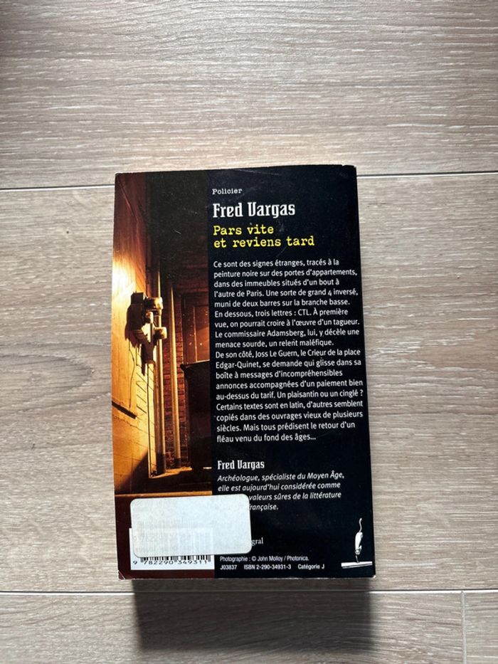 Livre pars vite et reviens tard - photo numéro 2