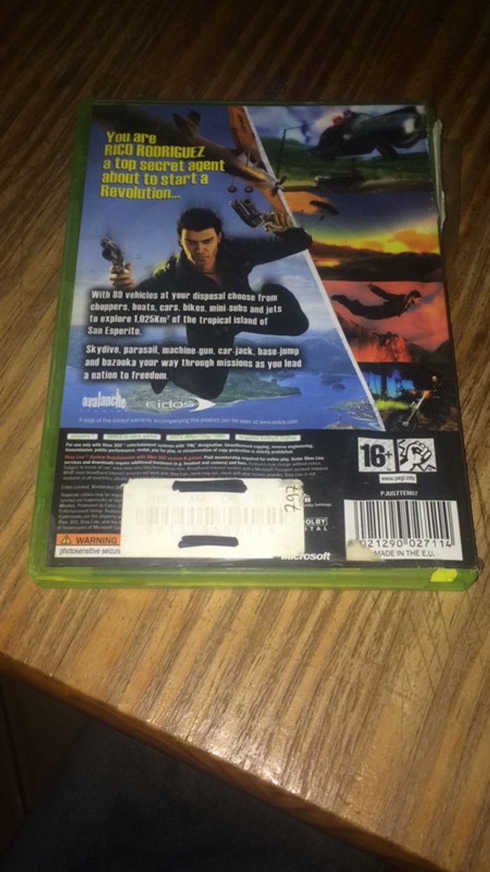 Jeu Xbox 360 just cause - photo numéro 2