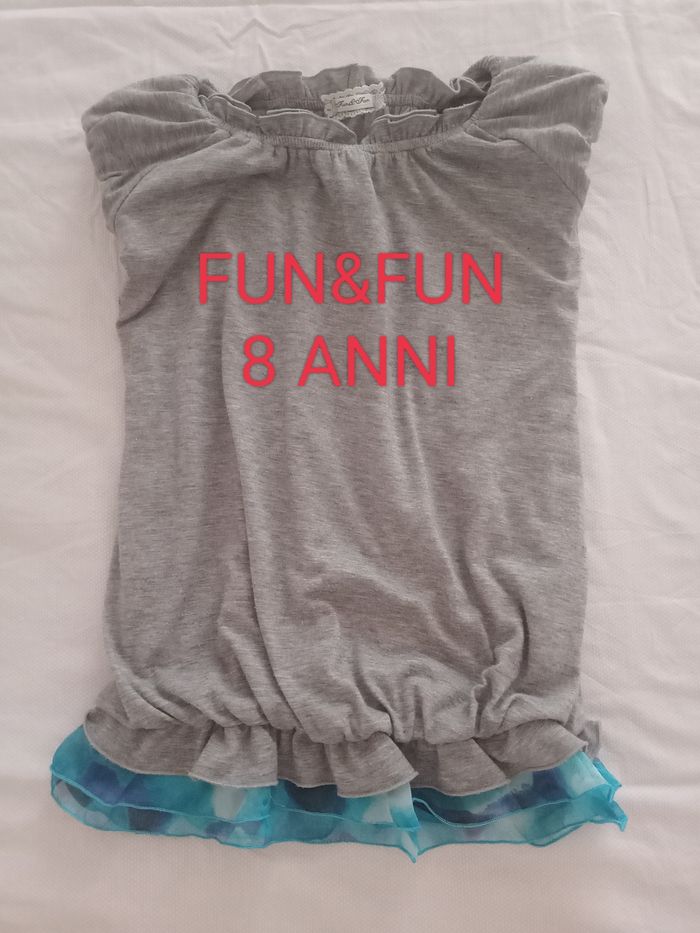 T shirt felpata 8 anni