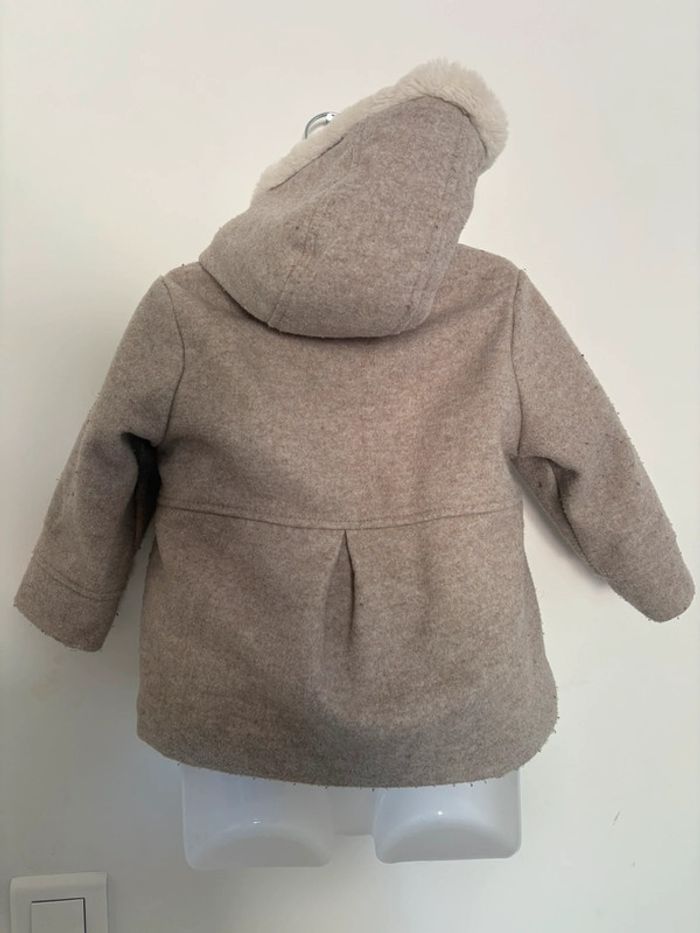Manteau beige Kiabi - 24 mois (83/89 cm) - photo numéro 4