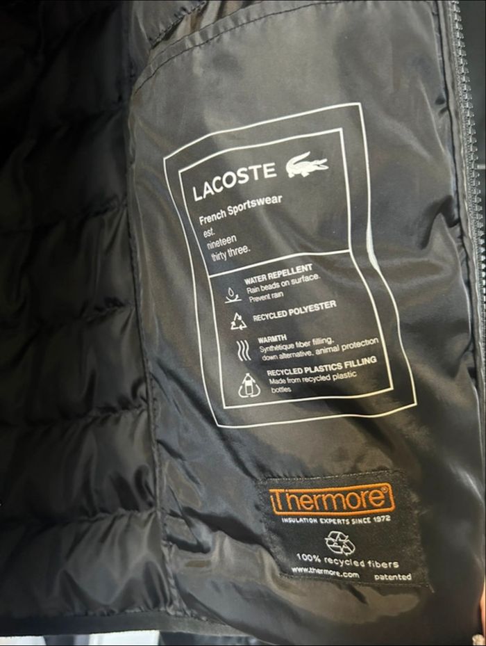 Doudoune Lacoste - photo numéro 4