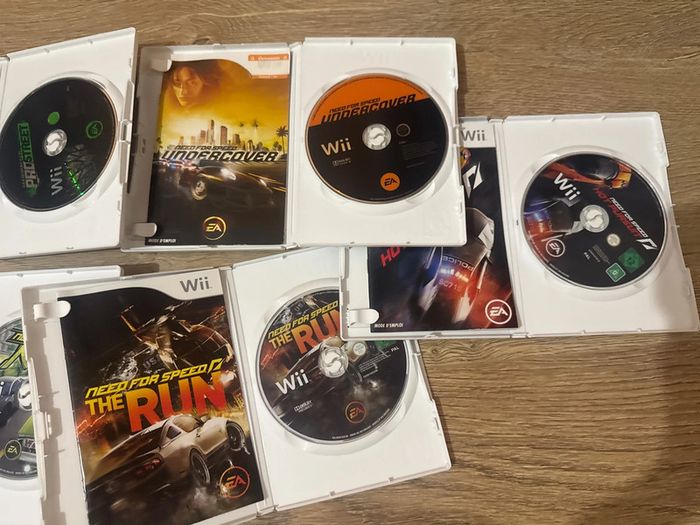 Lot 5 jeux Wii need for speed course voiture - photo numéro 2