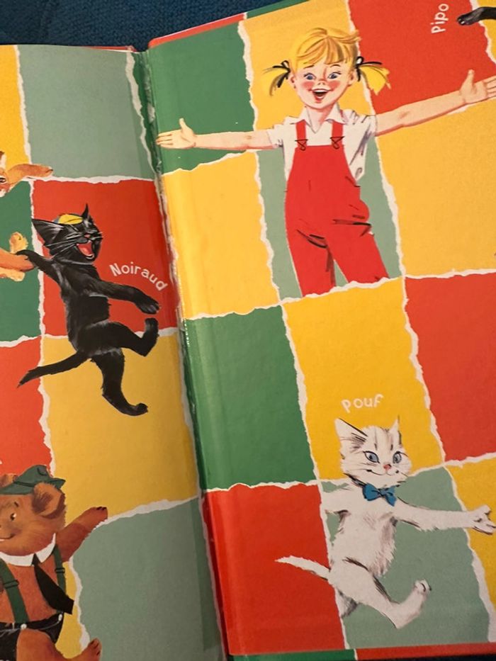 Livre album Le Noël de Caroline bd Pierre Probst état satisfaisant - photo numéro 3