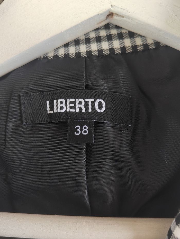 Blazer Femme à Carreaux Liberto – Chic & Intemporel – Taille 38 - photo numéro 9