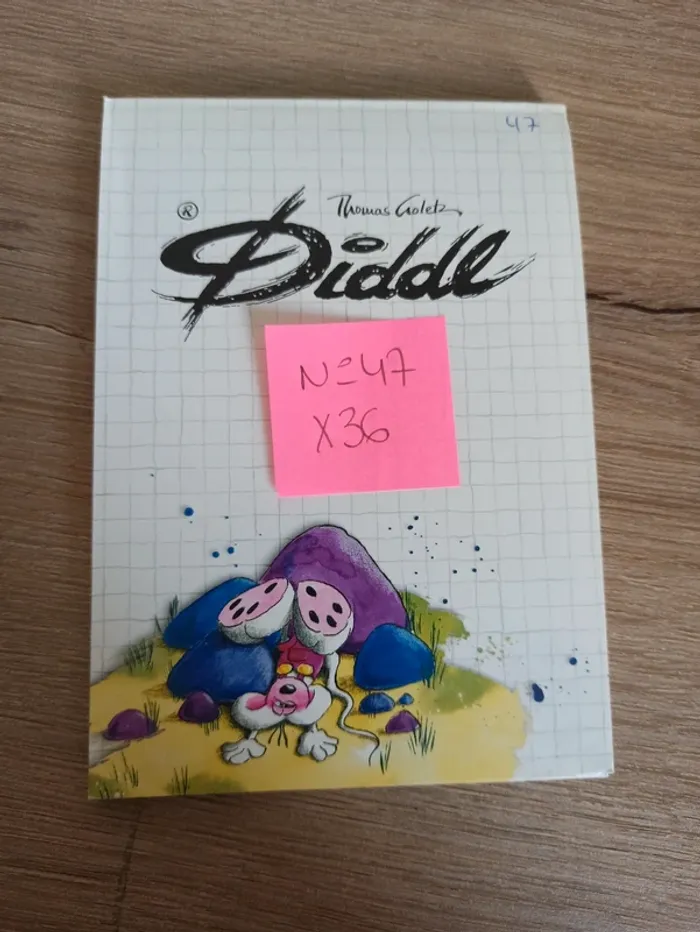 Bloc Diddl A6 47 avec 36 feuilles
