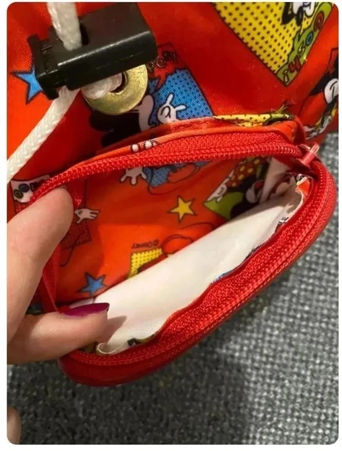 petit sac à dos mickey vintage disney - photo numéro 5