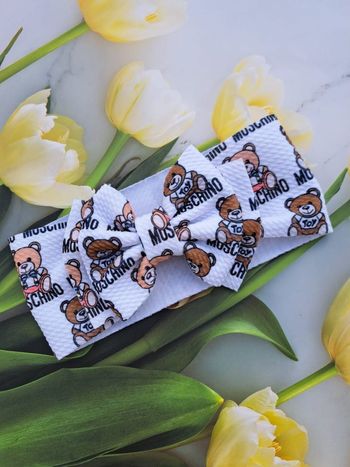 Bandeaux  Moschino bebe fille 3-12 mois