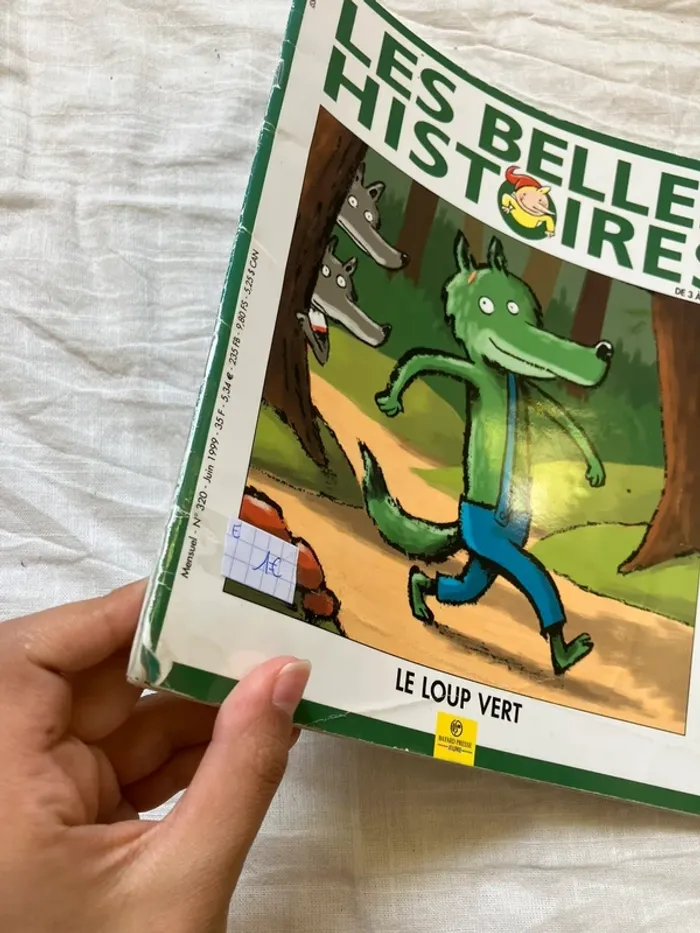 Magazine enfant – Les Belles Histoires de 3 à 7 ans : Le Loup Vert - photo numéro 2