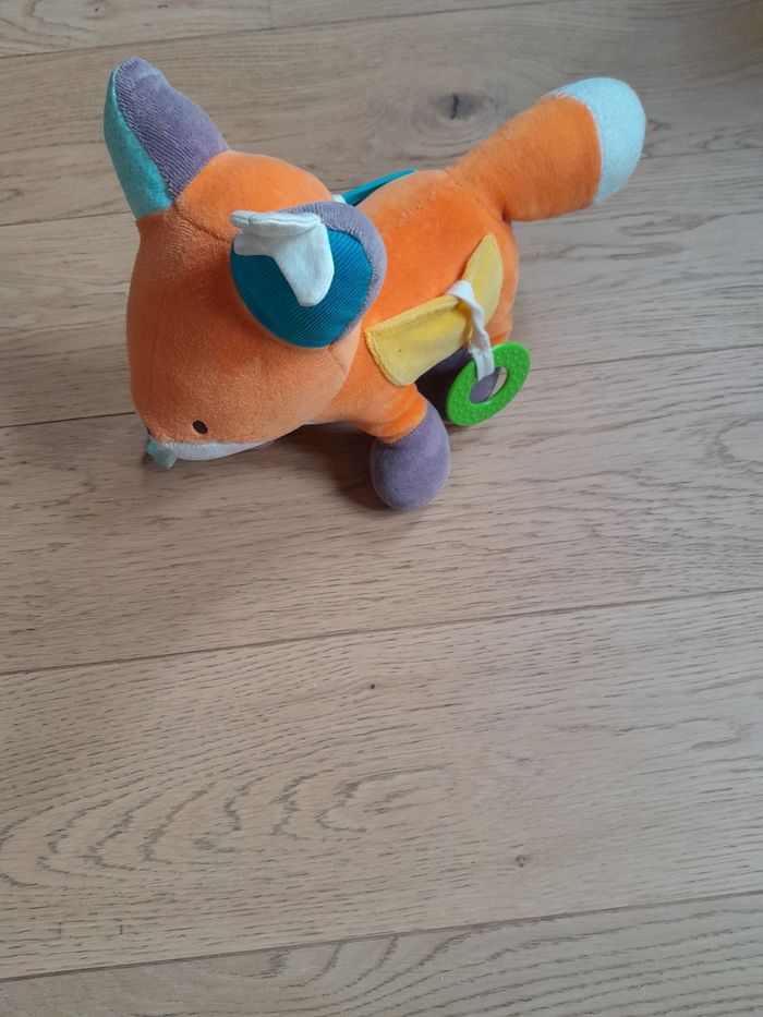Renard d éveil en peluche - photo numéro 3