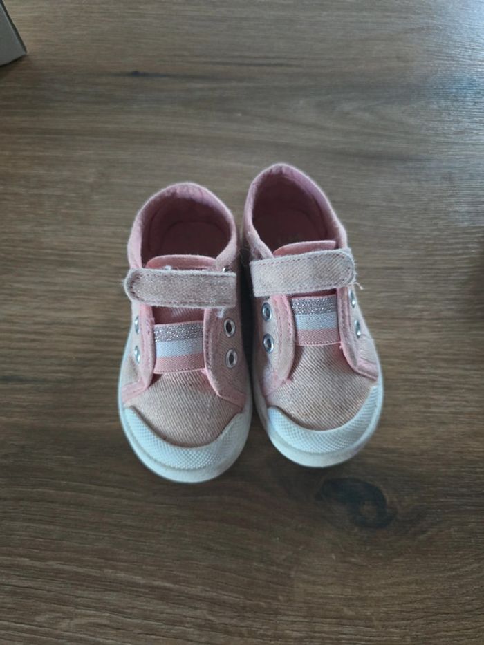 Basket rose paillette