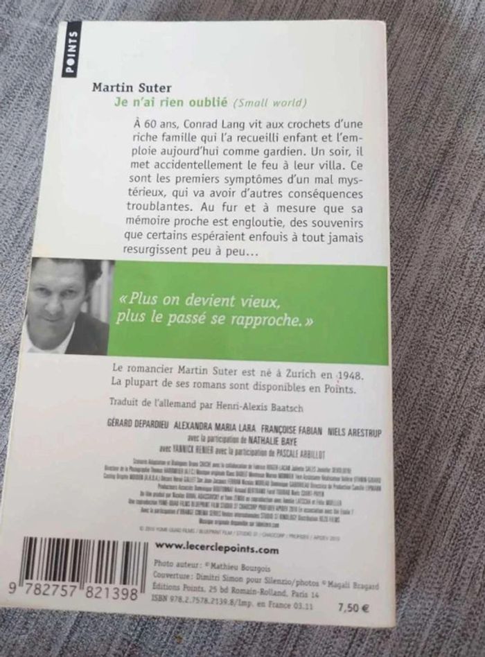 Je n'ai rien oublié - photo numéro 2