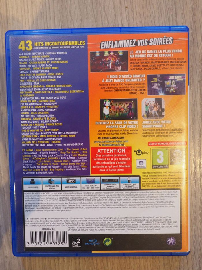 Just Dance 2016 PS4 - photo numéro 2