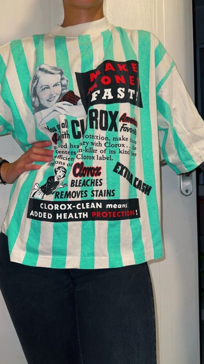 Tee-shirt Mixte Vintage Collector – Acheté à New York en 1970 - Taille L - photo numéro 3
