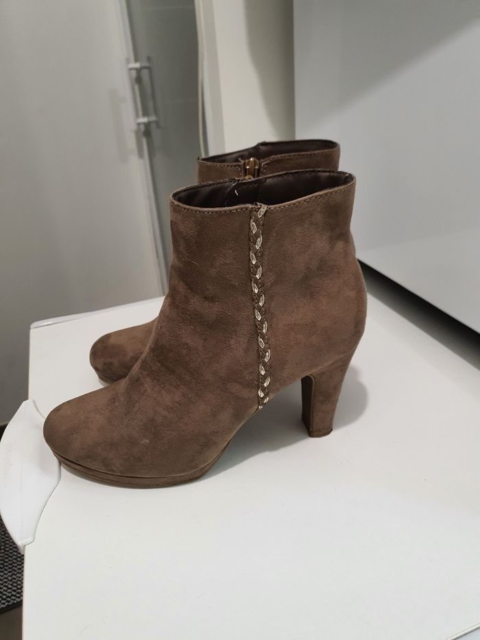 Bottines daim - photo numéro 2