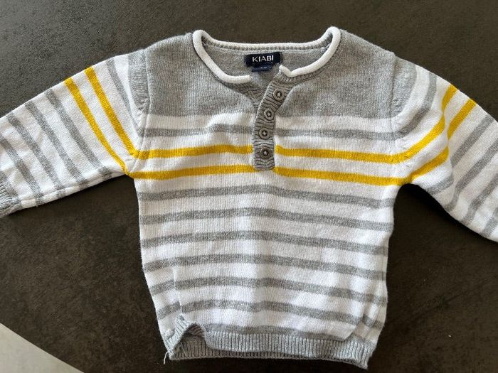 Pull col V mi saison