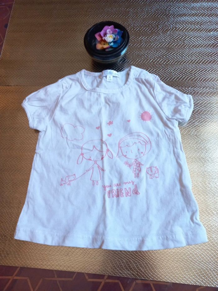 T-shirt coton 9 mois