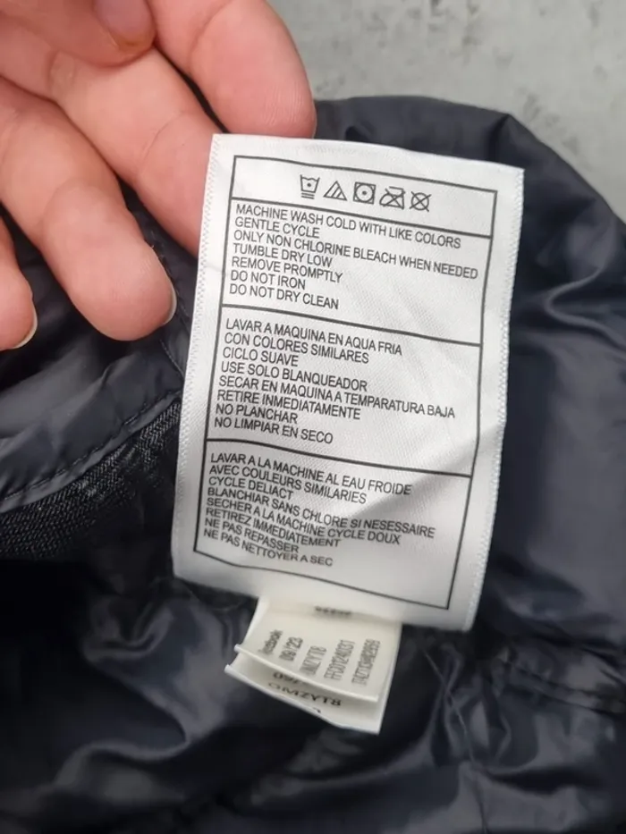 Doudoune sans manches Reebok noire XXL Homme (mesures en photos) - photo numéro 8