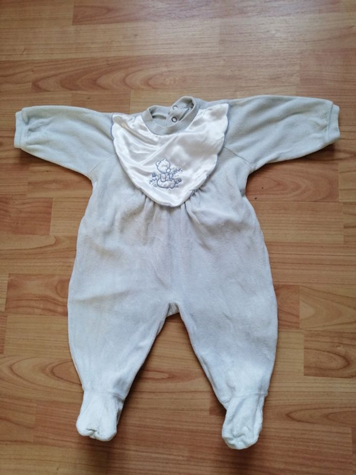 Grenouillère bleu ciel 3 mois Babygro