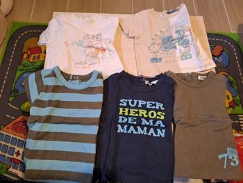 Lot vêtement garçon tape à l'œil