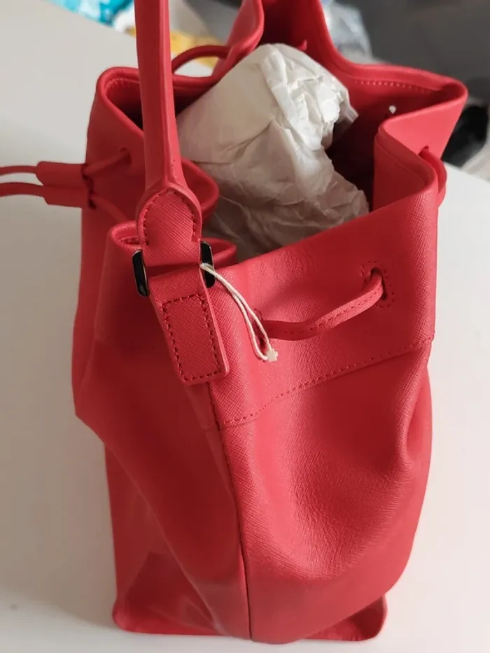Sac a main Agnès b cuir - photo numéro 3