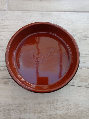 Plat en terre cuite
