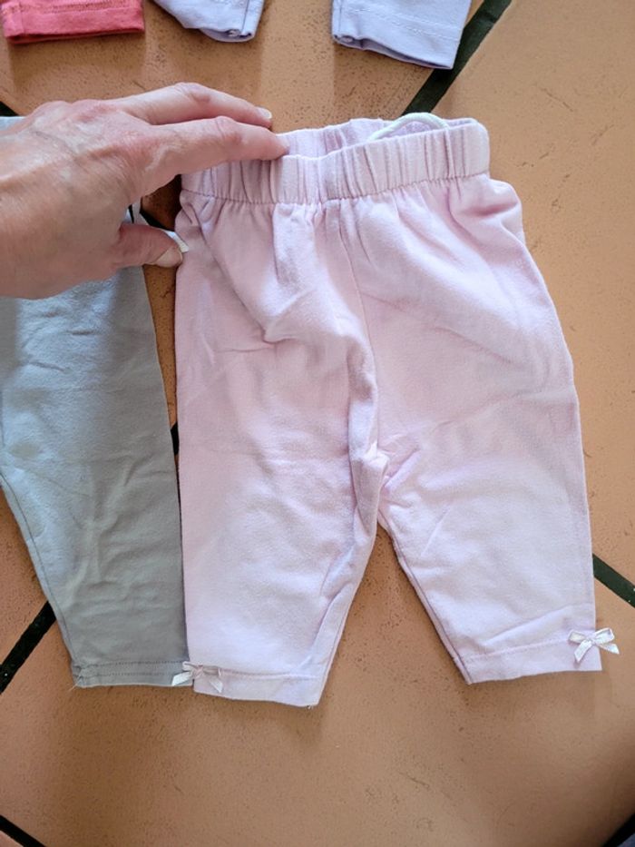 Lit de 6 leggings 6 mois - photo numéro 3