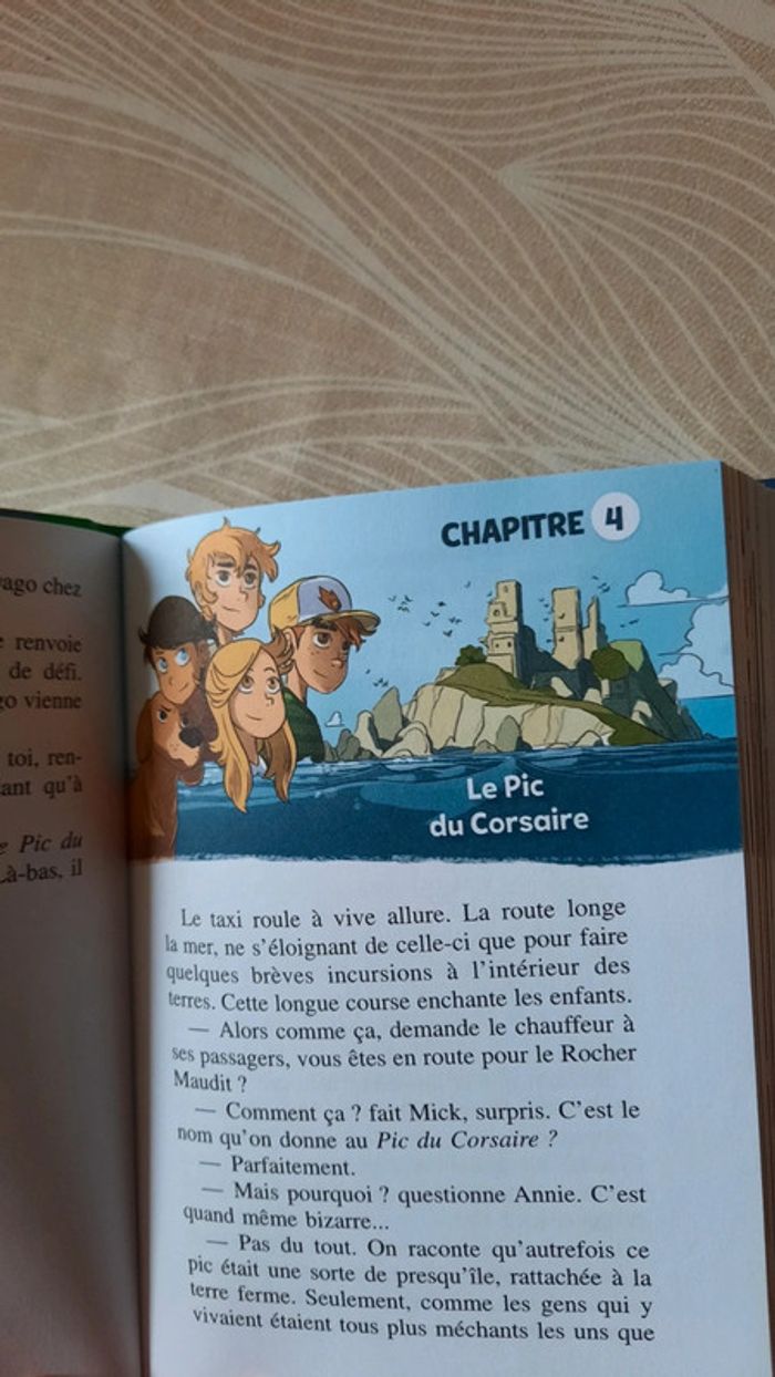 Livre - Le club des cinq en vacances - photo numéro 3