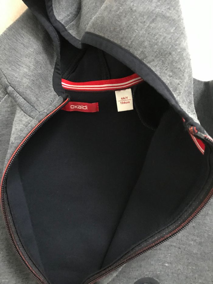 Ensemble jogging Okaidi bleu 4 ans - photo numéro 6